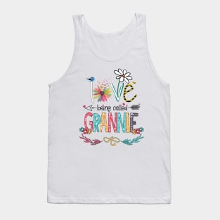 Love Being Called Grannie Happy Mother's Day Tank Top